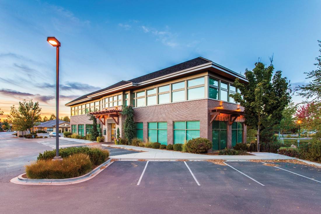 A medical outpatient building.